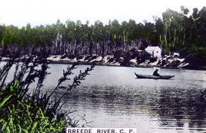 Broad Broad River, West Province, Sydafrika, c1920-talet. av Cavenders Ltd