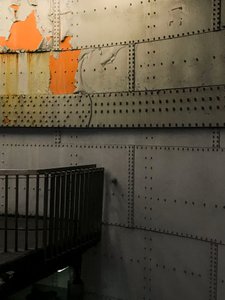 Komposition - Metro, 2019 (foto) av Cécile Jamet