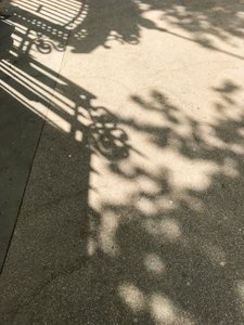 Komposition - Skuggor, 2019 (foto) av Cécile Jamet