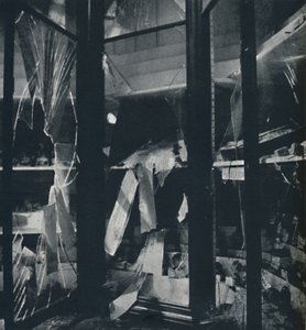 Utställningsfall i Naturhistoriska museet, 1941 av Cecil Beaton