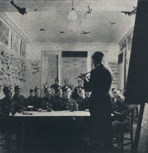 Grunden för utbildning: flygplansidentifikation, 1941 av Cecil Beaton