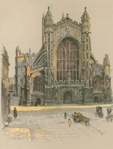 Bath Abbey av Cecil Charles Windsor Aldin
