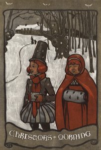 Julmorgon av Cecil Charles Windsor Aldin