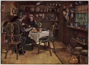 Illustration till The Pickwick Papers av Cecil Aldin av Cecil Charles Windsor Aldin