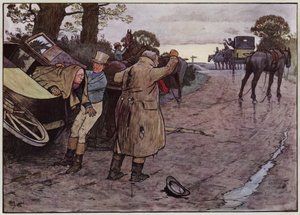Illustration till The Pickwick Papers av Cecil Aldin av Cecil Charles Windsor Aldin