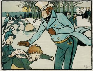 Old English Sport och spel: Skridskoåkning av Cecil Charles Windsor Aldin