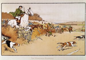 Akvarell av Cecil Aldin (1870-1935) Privat samling från 1800-talet av Cecil Charles Windsor Aldin