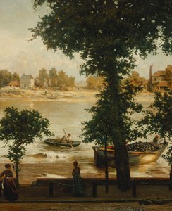 En sommarkväll på Cheyne Walk, 1870-71
