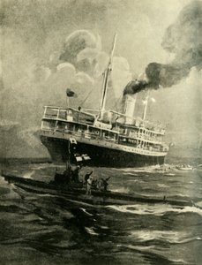 Falabas förlisning, första världskriget, 28 mars 1915, c1920.