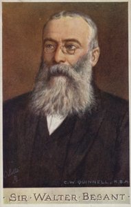 Sir Walter Besant (1836-1901), engelsk romanförfattare och historiker.