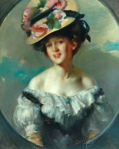 Mrs Dods-Withers (olja på duk) av Cecil William Rae
