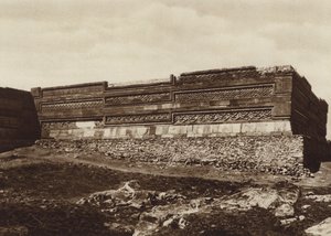 Mexiko: Ruinerna av Mitla, Oaxaca State (s/v foto)