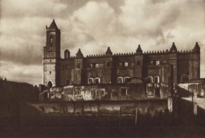 Mexiko: Tepeapa, klosterruin (s/v foto)