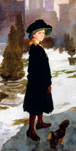 Porträtt av Alice Davison