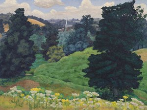 Hadleigh Church, ca 1942