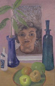 Millie vid ett fönster av Cedric Morris