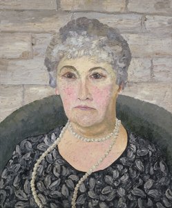 Fru Sidney Haines av Cedric Morris