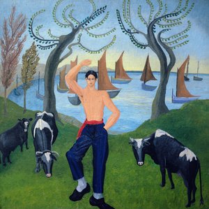 Den dansande sjömannen av Cedric Morris