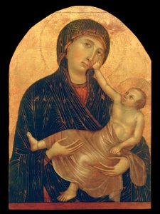 Mary med barn av Cenni di Pepo