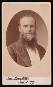 Porträtt av James Doulton, 1877. av Centennial Photographic Company