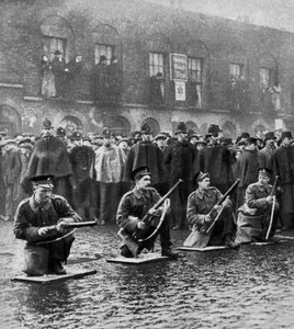 Standoff på Sidney Street, Stepney, London, 3 januari 1911 1937. av Central Press