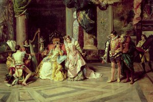 Galileo vid Isabellas hov, 1878