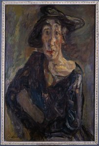 Decheance av Chaim Soutine (1893-1943), fransk målare av litauiskt ursprung. Bord 0,80 x 0,54 cm. Musee Calvet, Avignon av Chaim Soutine