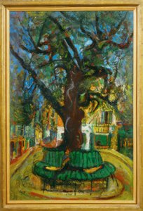 Trädet i Vence av Chaim Soutine