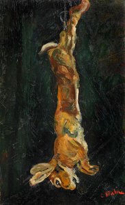 Hanging Hare, ca 1923. av Chaim Soutine