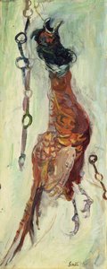 Hanging Pheasant, c.1925-30 (olja på duk) av Chaim Soutine