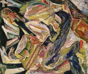 Homme Assis, ca 1920-29 (olja på duk) av Chaim Soutine