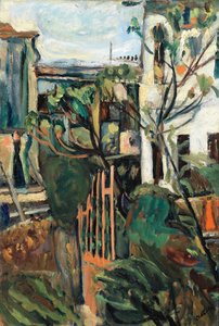 Hus nära Paris Hus nära Paris, 1918 av Chaim Soutine