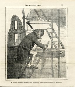 Illustration av Cham (1819-1879) i Le Charivari av Amédée de Noé
