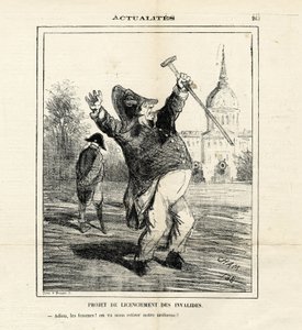 Illustration av Cham (1819-1879) i Le Charivari av Amédée de Noé