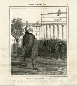 Illustration av Cham (1819-1879) i Le Charivari av Amédée de Noé