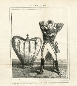 Illustration av Cham (1819-1879) i The Charivari av Amédée de Noé