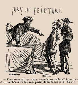 Erkänner du att du har gjort den här målningen Har du några medbrottslingar Är du..., 1868.