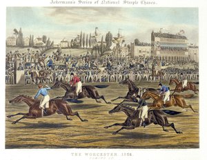 The Worcester: Coming In, graverad av Charles Hunt (färg litho) av Charles Hunt