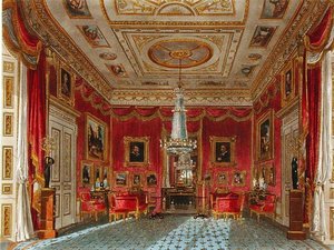 The Rose Satin Drawing Room, Carlton House, från 