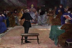 Joan of Arc: The Trial (färg litho)