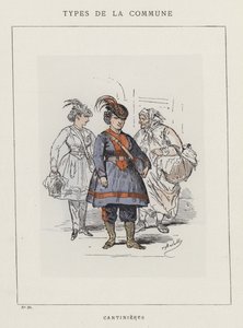 Cantinieres av Charles Albert d Arnoux Bertall