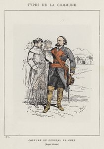 Dräkt för generalen, Bergeret själv