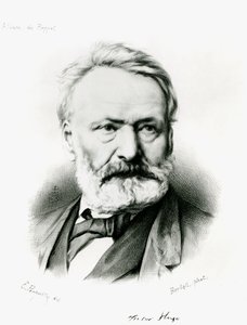 Porträtt av Victor Hugo (1802-85) från 