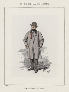En medborgardelegat av Charles Albert d Arnoux Bertall