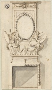 Design för en skorsten av Charles Alfred Stothard