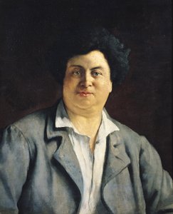 Porträtt av Alexandre Dumas pere (1802-70), 1878