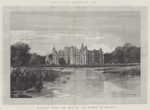 Burghley House, säte för markisen av Exeter
