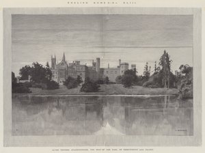 English Homes, Alton Towers, Staffordshire, sätet för Earl of Shrewsbury och Talbot