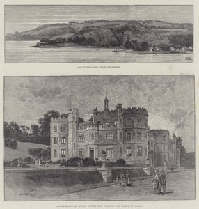 Mount Edgcumbe House av Charles Auguste Loye