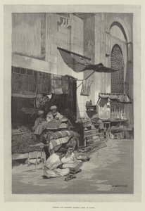 Sadel- och seletillverkares butik i Kairo